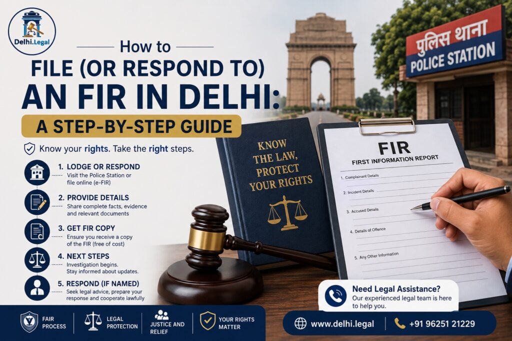 How to File (or Respond to) an FIR in Delhi - A Step-by-Step Guide